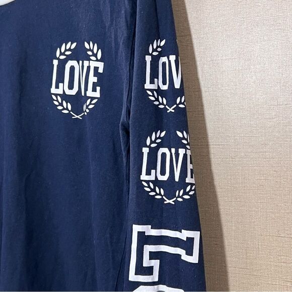 On Fire womens Love Long sleeve shirt size large - Picture 2 of 6